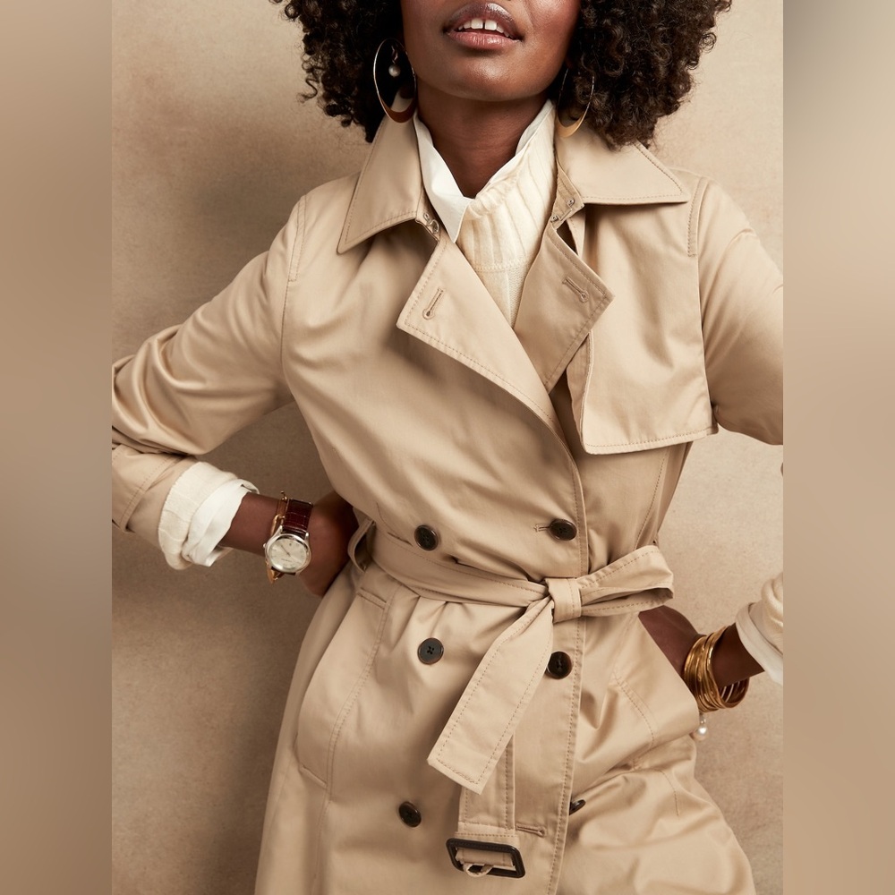 Banana Republic Essential Trench Coat